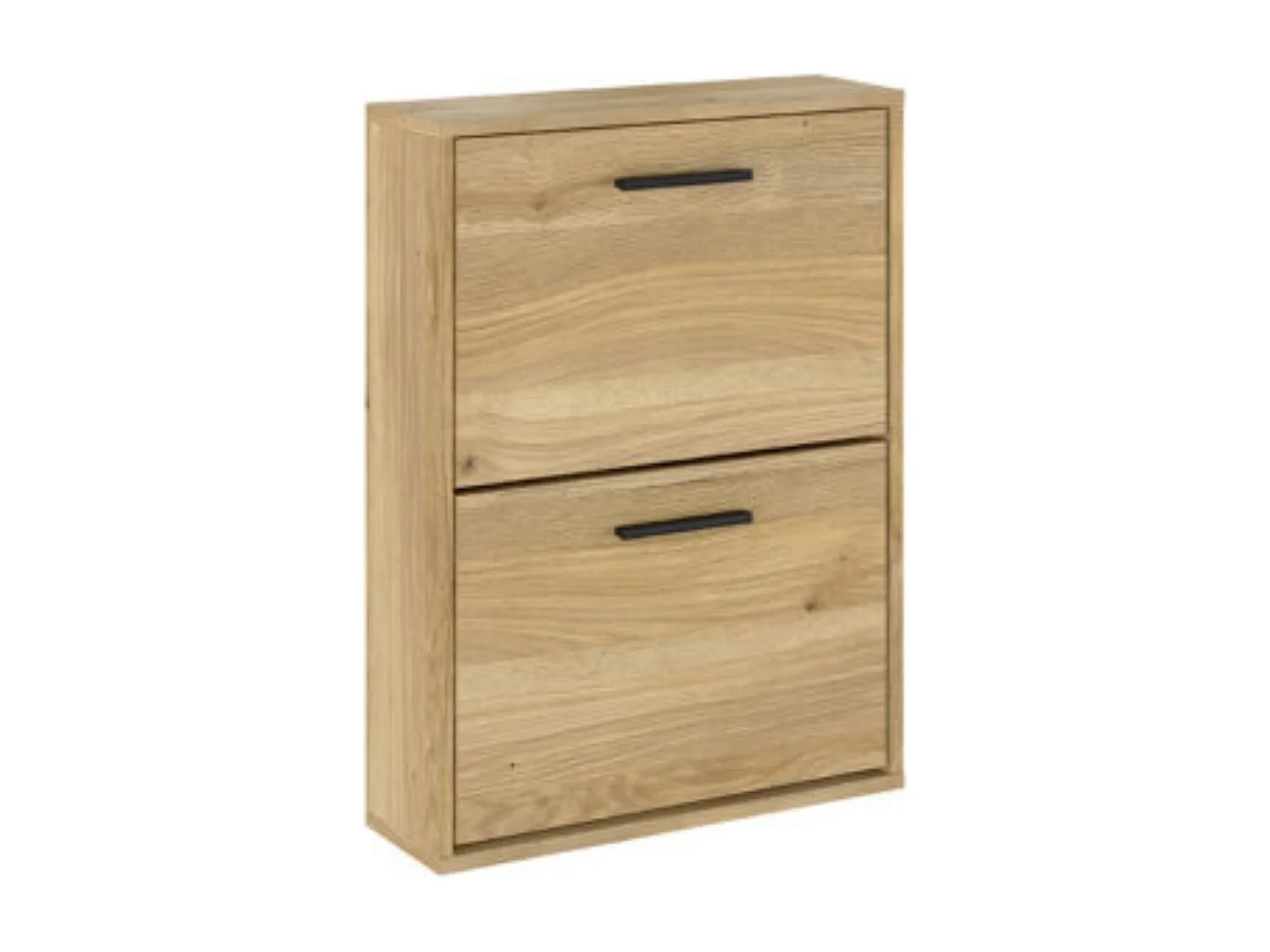 Meyvaser - Zapatero con 2 Puertas, Mueble para Zapatos Estrecho en Color Mauvella, Medidas: 73 cm (Alto) x 54 cm (Ancho) x 18 cm (Fondo)