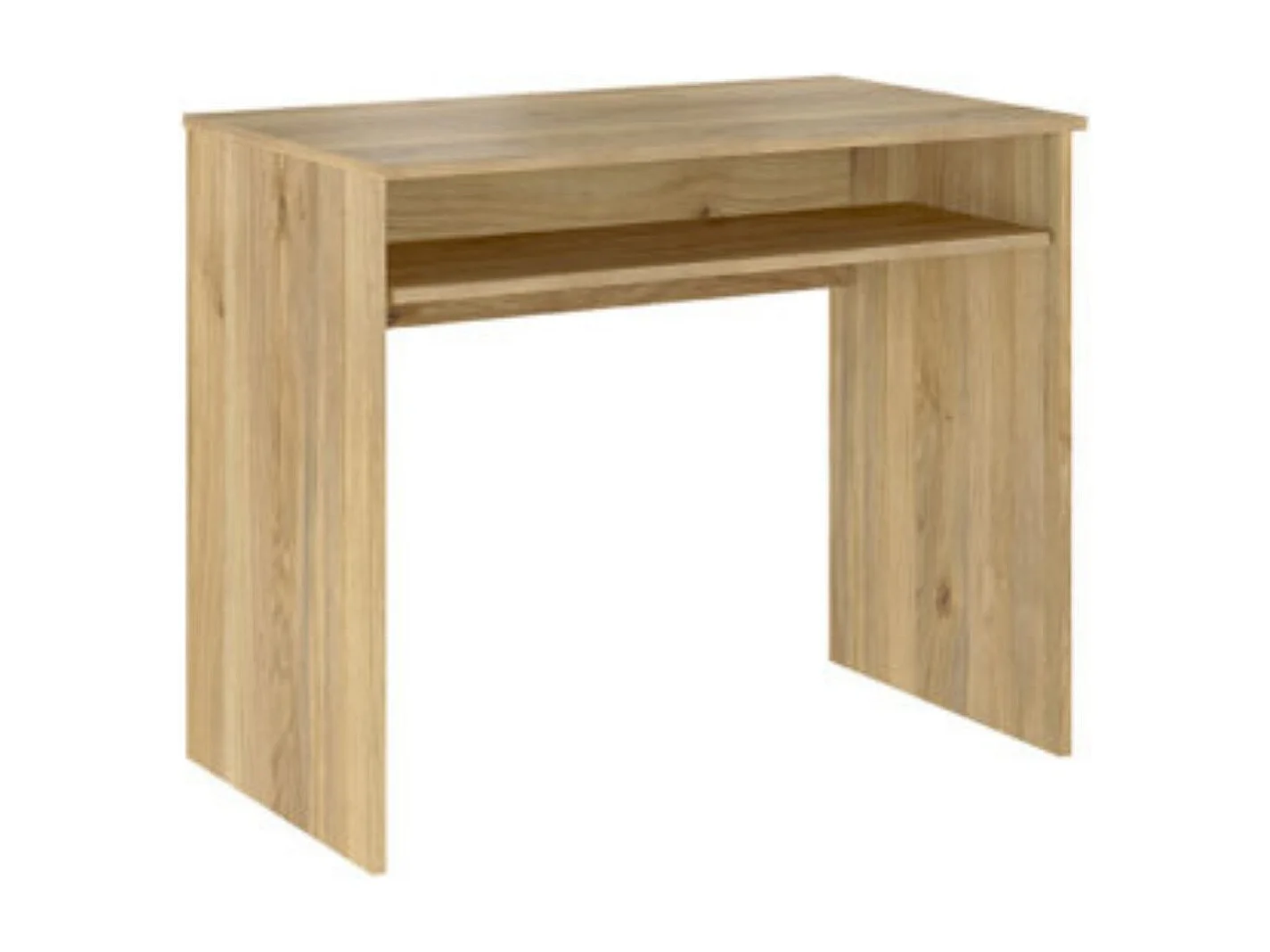 Mesa de Escritorio, Mesas para Ordenador, Acabada en Color Mauvella Medidas: 90 cm (Ancho) x 54 cm (Fondo) x 75 cm (Alto)