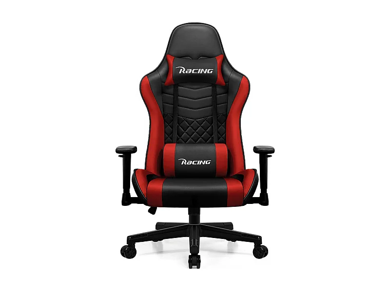 Hiazurm Chaise Gaming - Chaise de Jeu avec Dossier Réglable 90°-165° - Style Racing - Poids Max 150 kg