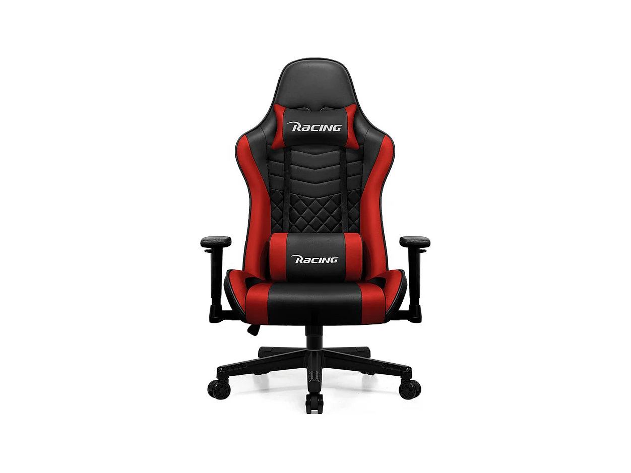 Hiazurm Chaise Gaming - Chaise de Jeu avec Dossier Réglable 90°-165° - Style Racing - Poids Max 150 kg