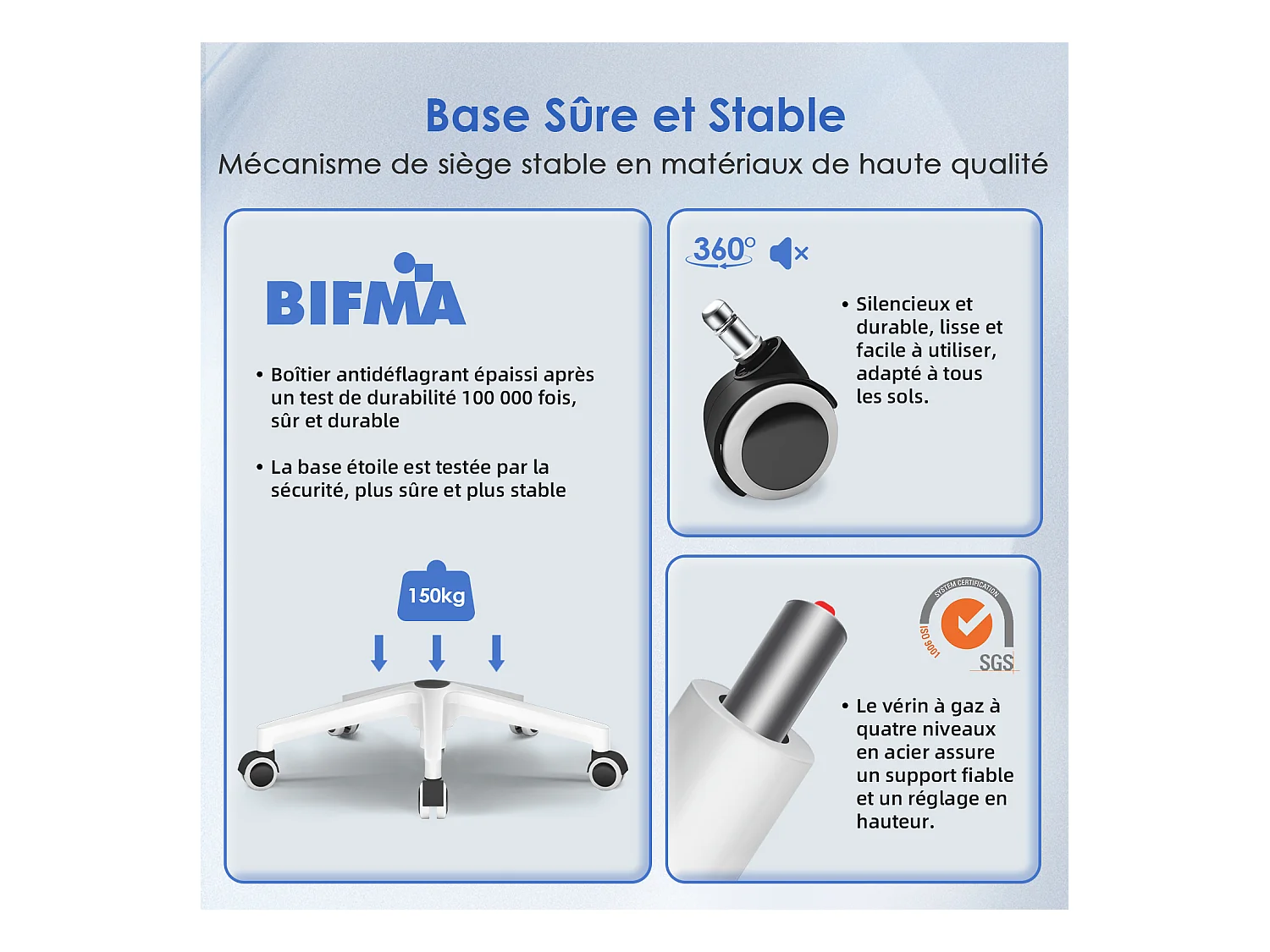 Hiazurm Chaise de Bureau Ergonomique - Chaise de Bureau - Accoudoirs Pliables - Chaises de Bureau pour Adultes - 150 Kg - Rose