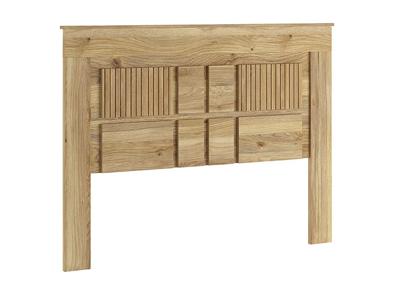 Meyvaser - Cabezal para Cama de Matrimonio con patas, Color Mauvella Rayas, Medidas: 160 cm (Ancho) x 119,3 cm (Alto) x 3,8 cm (Fondo).