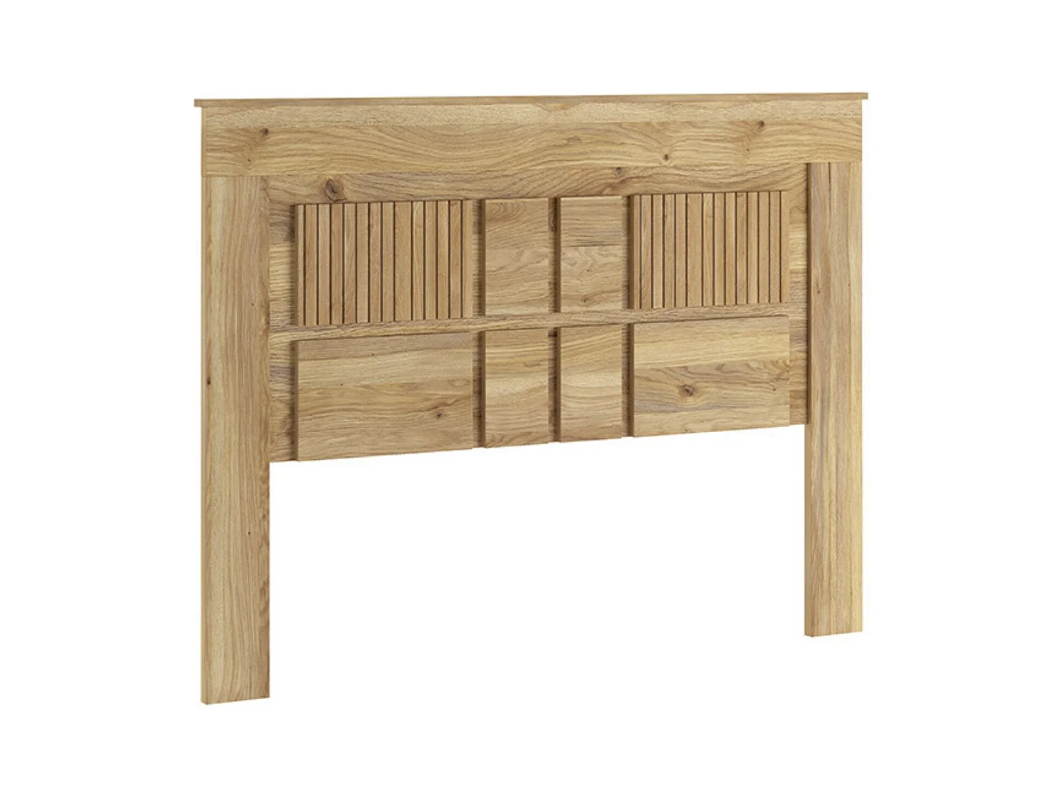 Meyvaser - Cabezal para Cama de Matrimonio con patas, Color Mauvella Rayas, Medidas: 160 cm (Ancho) x 119,3 cm (Alto) x 3,8 cm (Fondo).