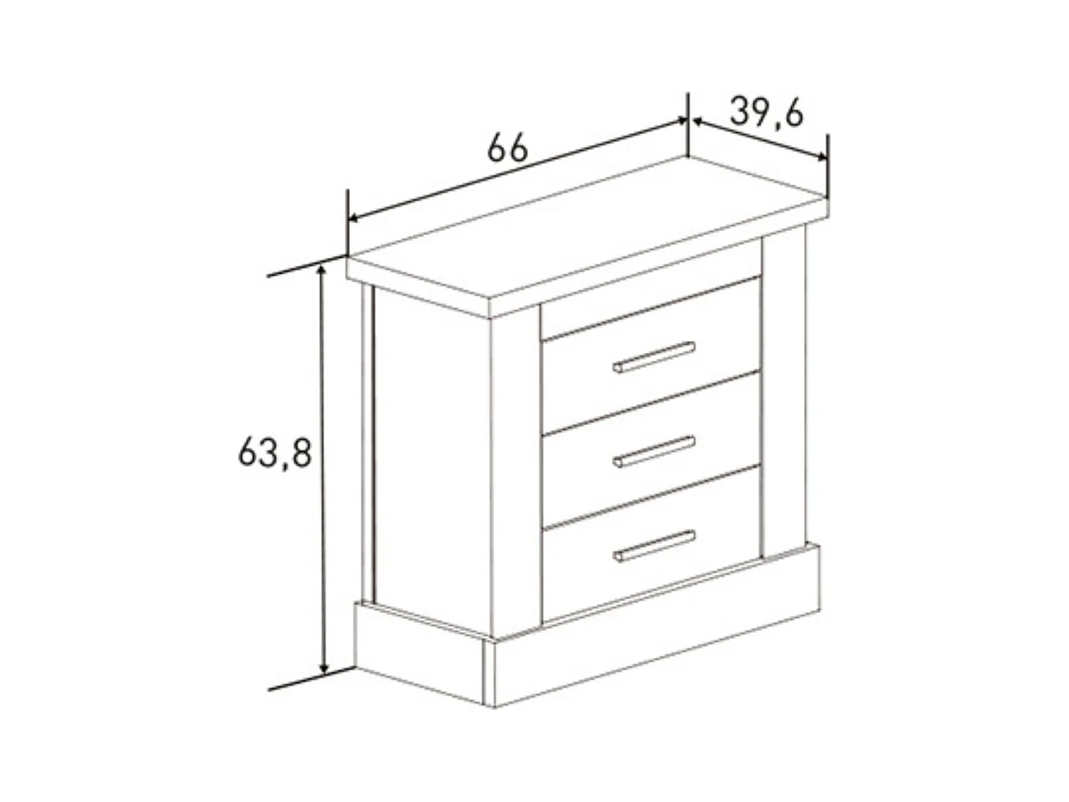 Pack Cabecero Nórdico de 160 x 120 cm + 2 Mesitas de Noche | Práctico y Elegante | Fácil de Montar, Color Cañon (para Cama de 135-140, 150 o 160)