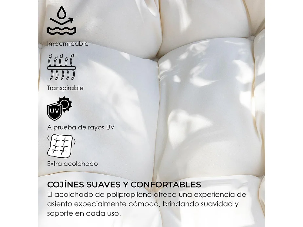 Silla Colgante Yoevu - para interior y exterior - YV-SWINGCHAIR