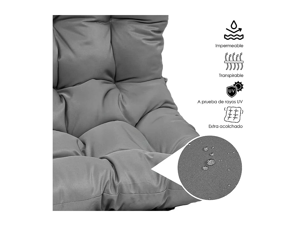 Silla Colgante Yoevu - para interior y exterior - YV-SWINGCHAIR