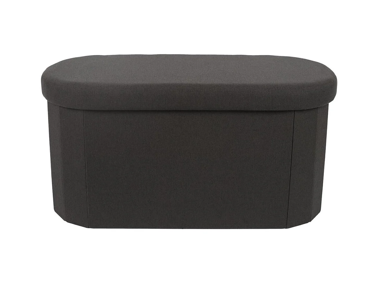 Coffre Banc Pliable Noir 76x38 cm - MITHIA