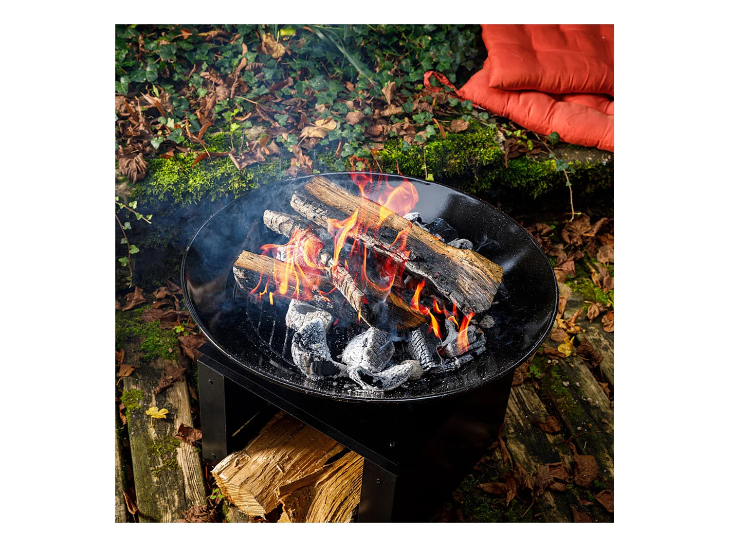 Brasero + range bûches - SOMAGIC