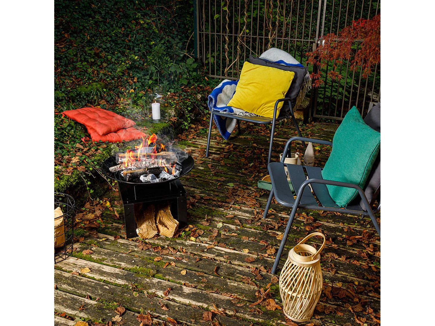 Braciere + portalegna