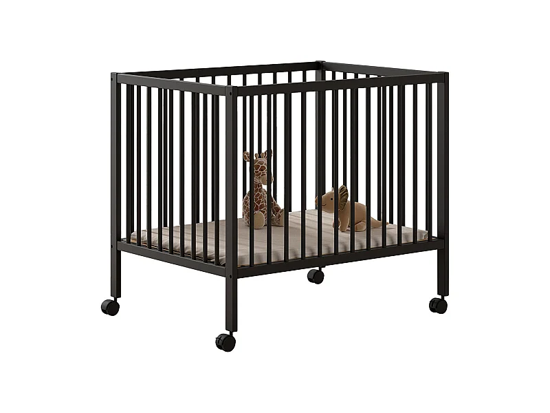 Parc bébé 95x75 Meryl Anthracite