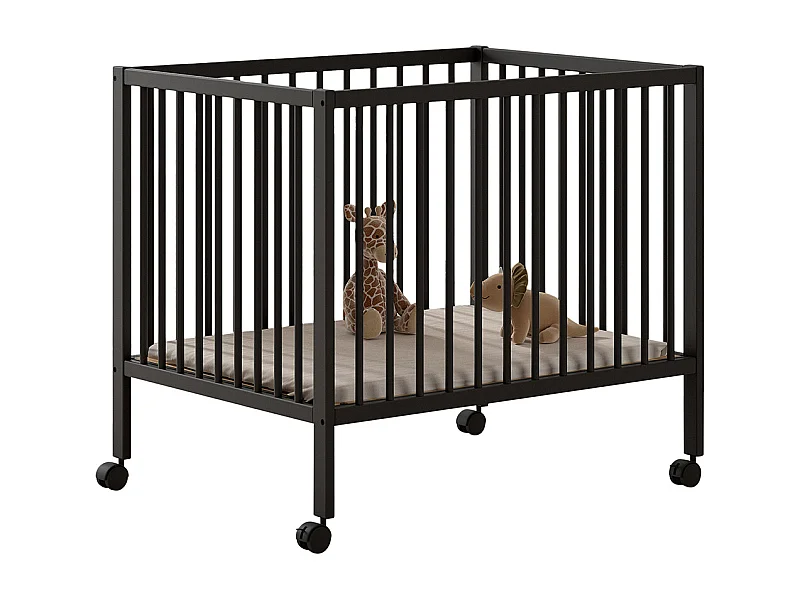 Parc bébé 95x75 Meryl Anthracite