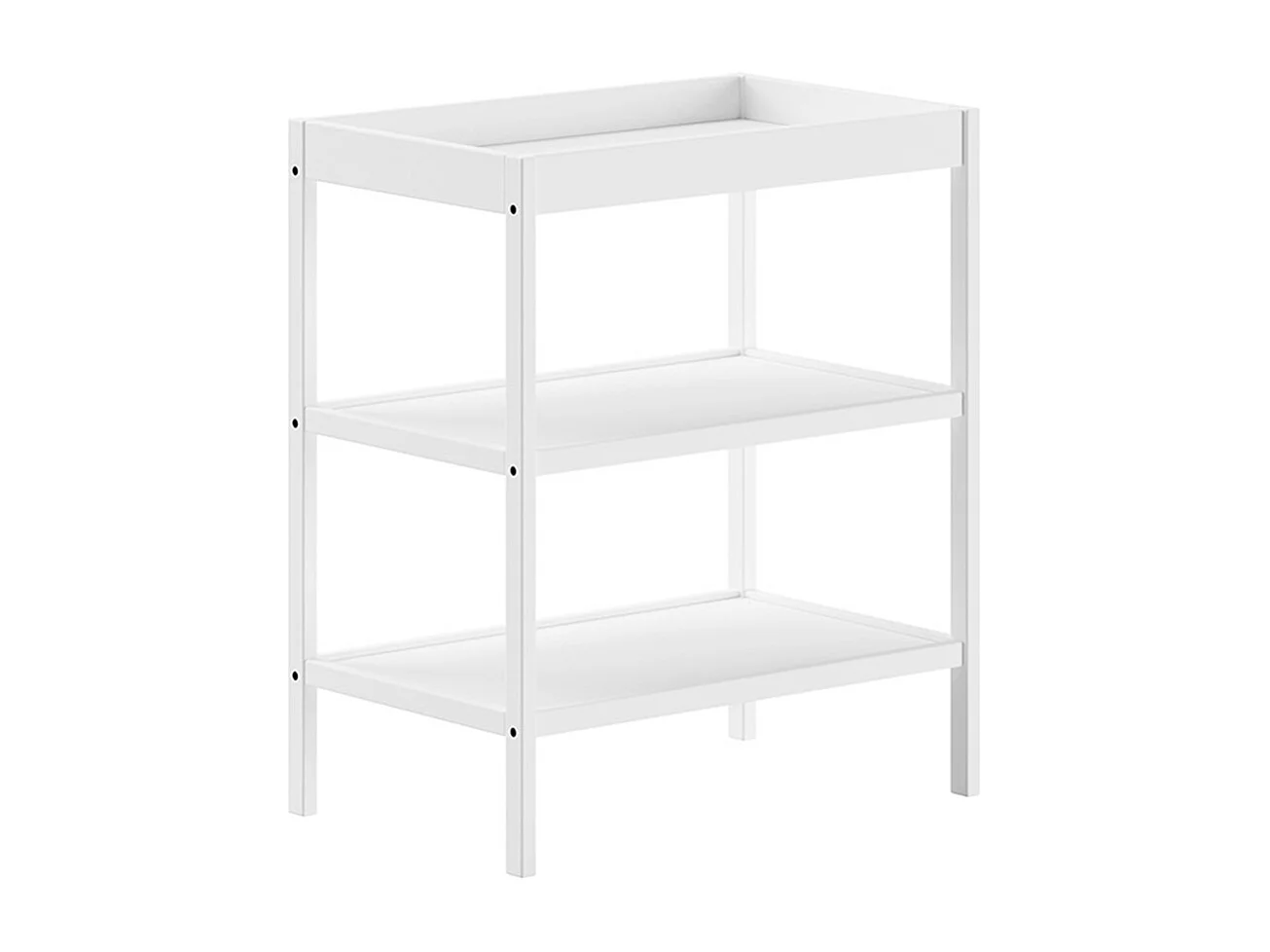 Lit évolutif 70x140 et Table à langer Meryl Blanc