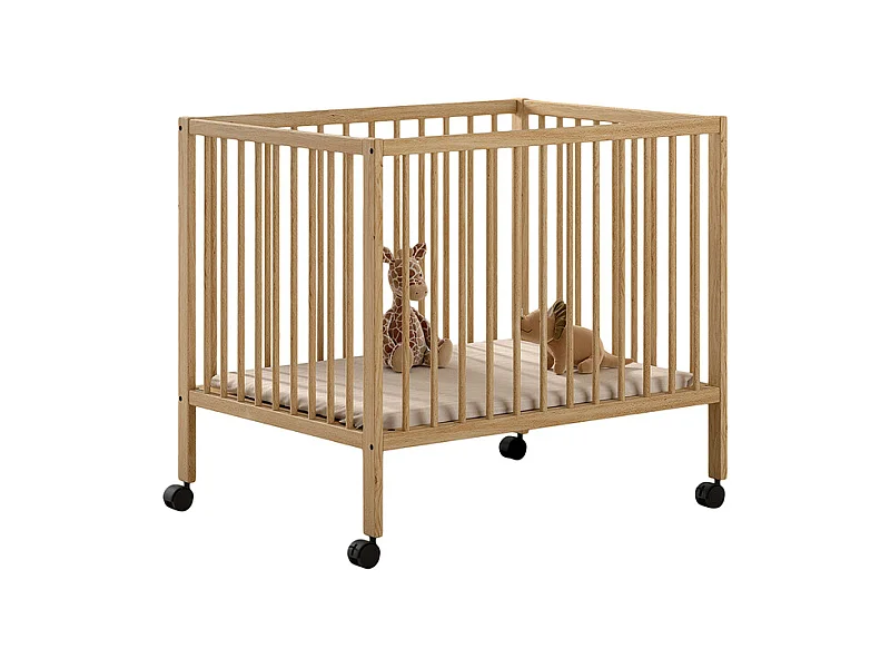 Parc bébé 95x75 Meryl Bois