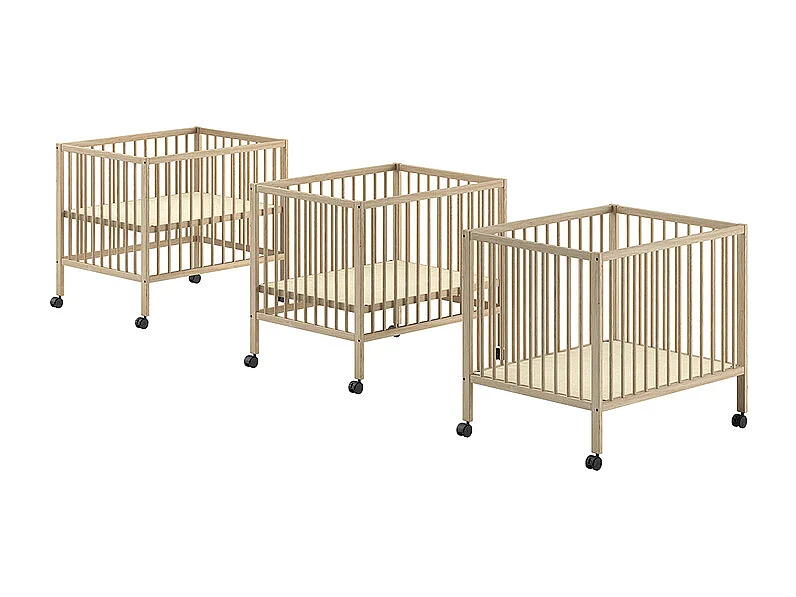 Parc bébé 95x75 Meryl Bois