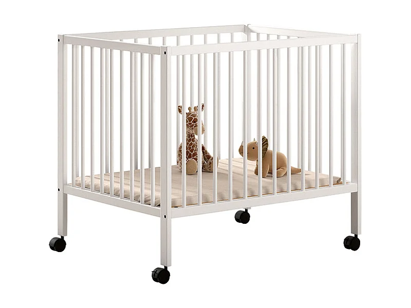 Parc bébé 95x75 Meryl Blanc