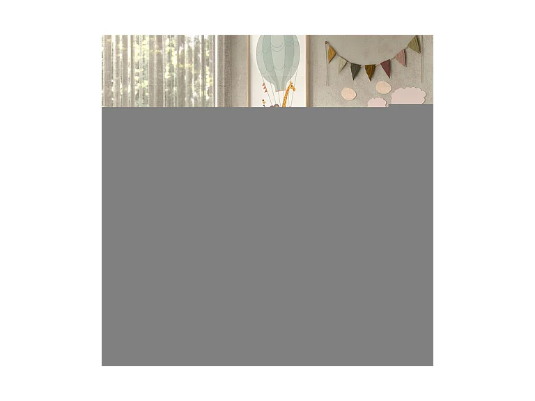 Parc bébé 95x75 Meryl Blanc