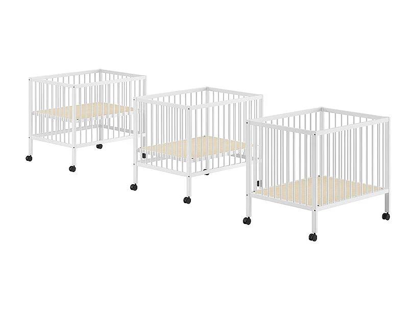 Parc bébé 95x75 Meryl Blanc