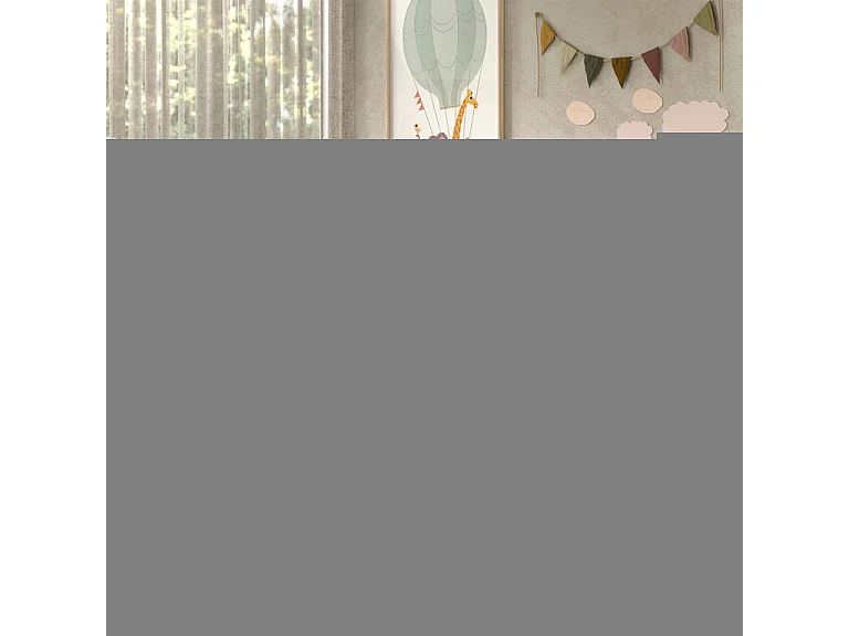 Parc bébé 95x75 Meryl Blanc