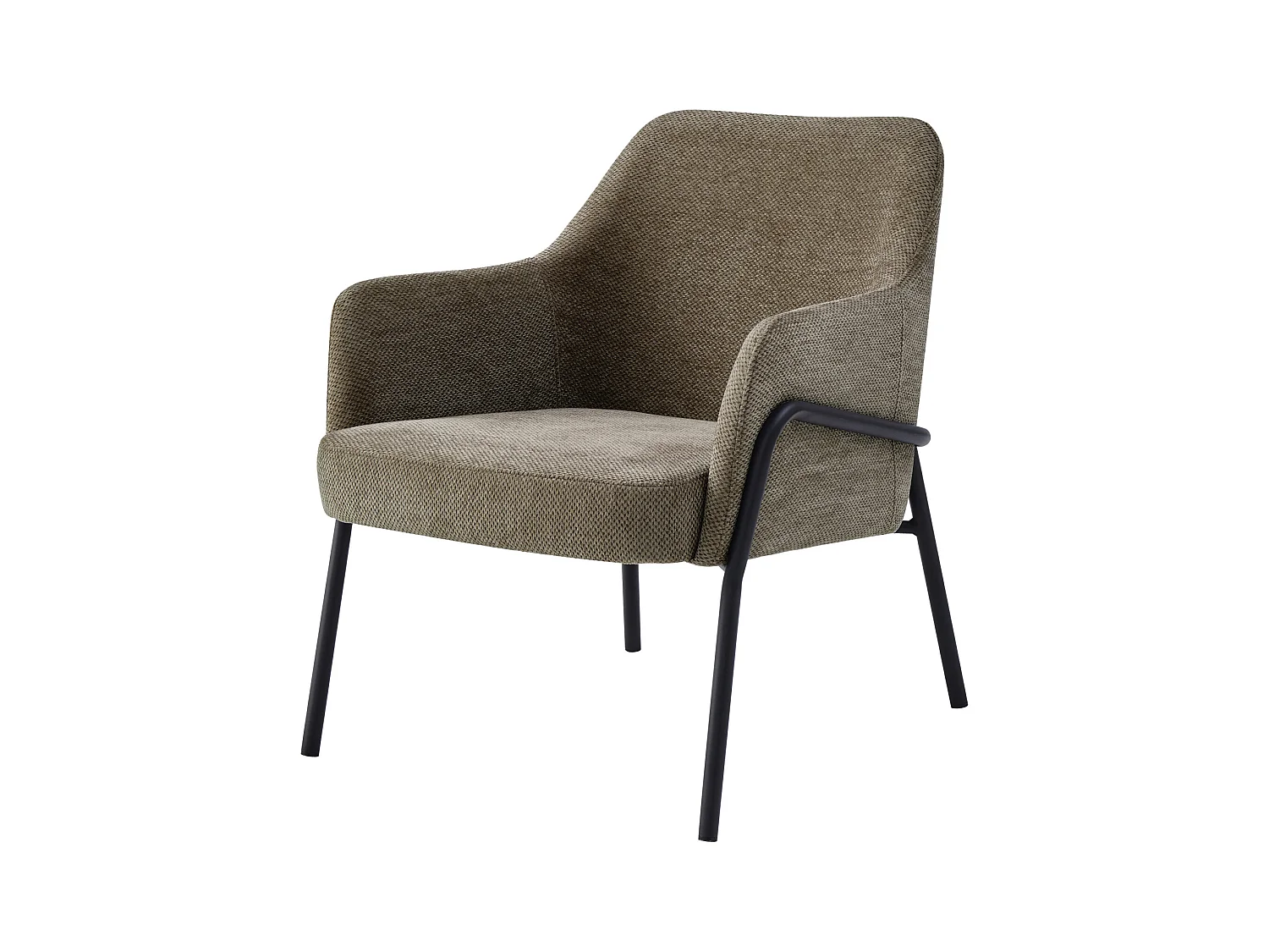 LAYTON-Poltrona in tessuto Luxury marrone