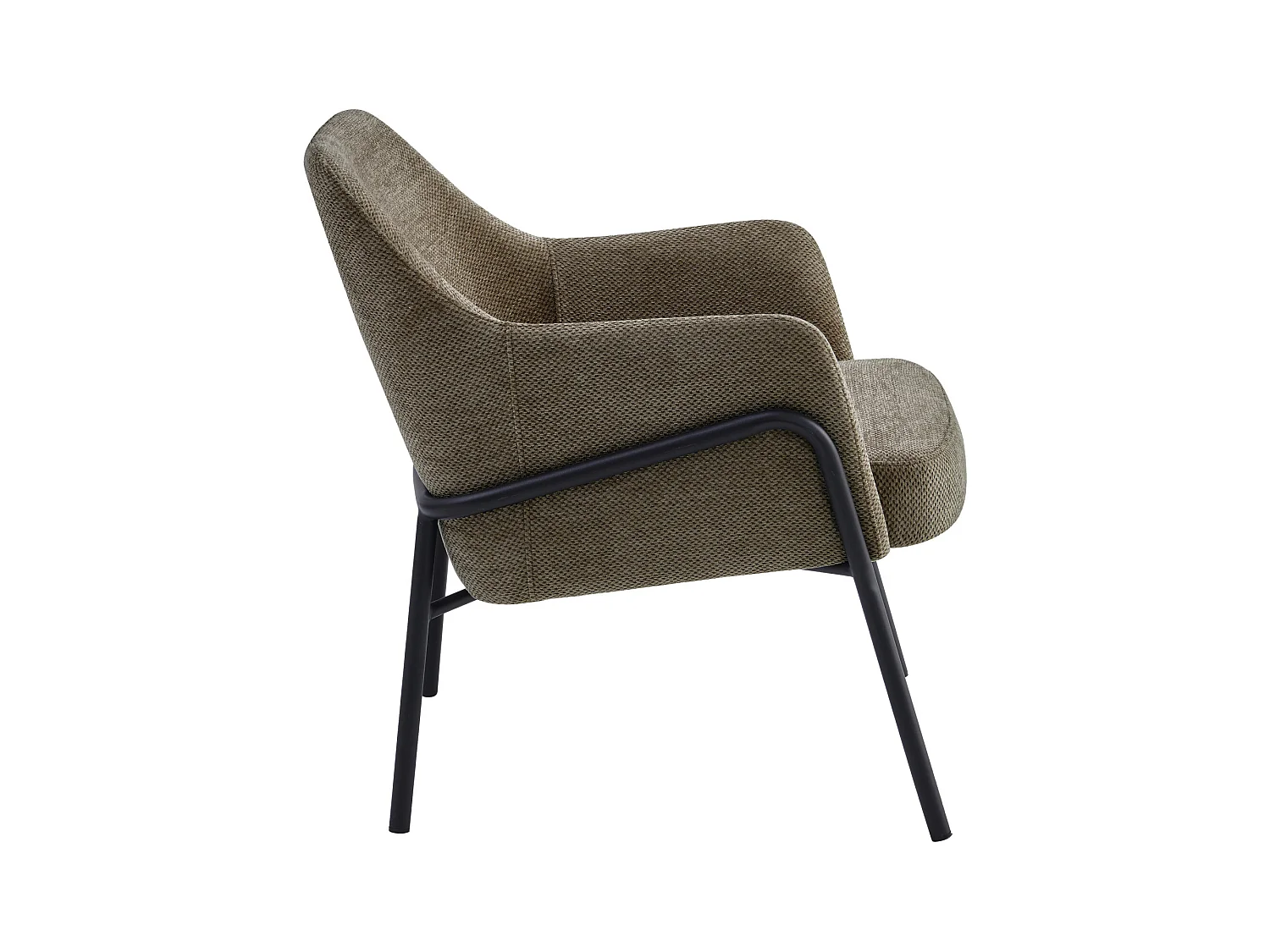 LAYTON-Poltrona in tessuto Luxury marrone