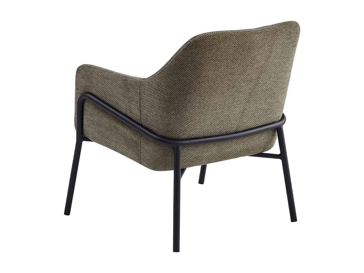 LAYTON-Poltrona in tessuto Luxury marrone