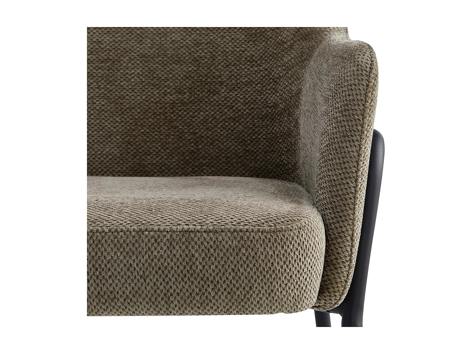 LAYTON-Poltrona in tessuto Luxury marrone