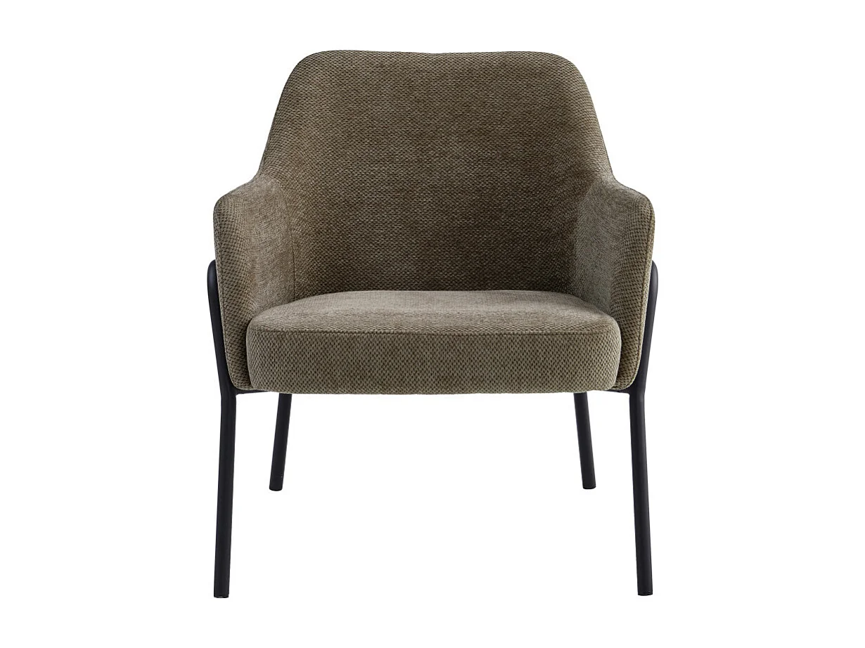 LAYTON-Poltrona in tessuto Luxury marrone