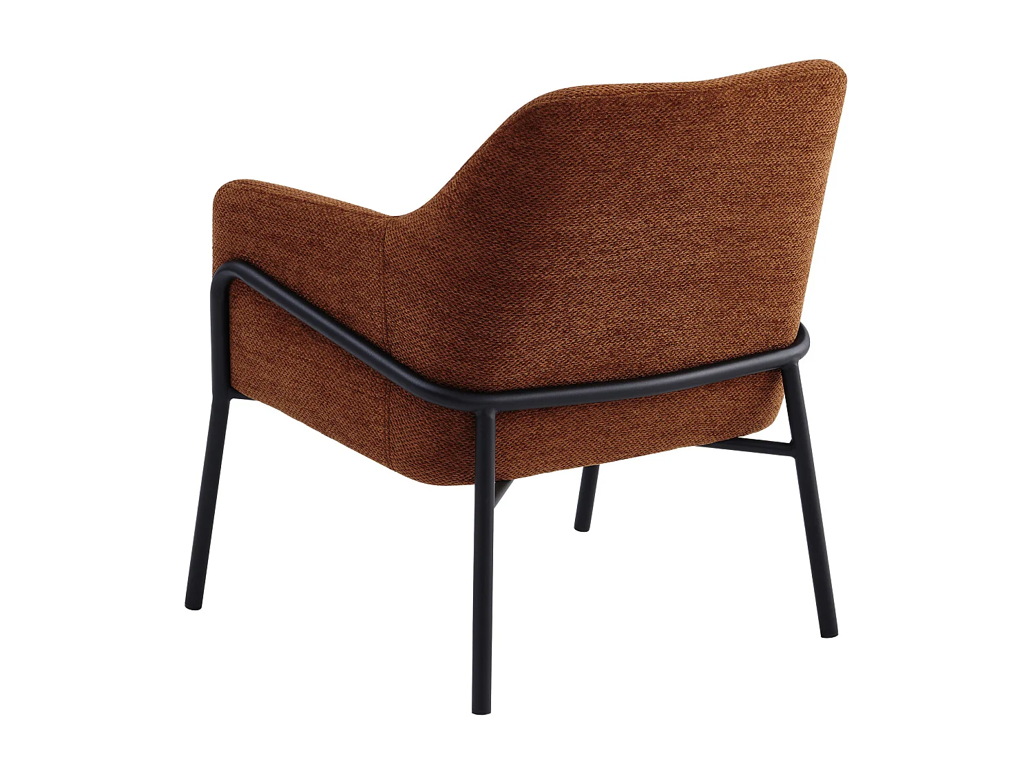 LAYTON-Poltrona in tessuto Luxury Terracotta