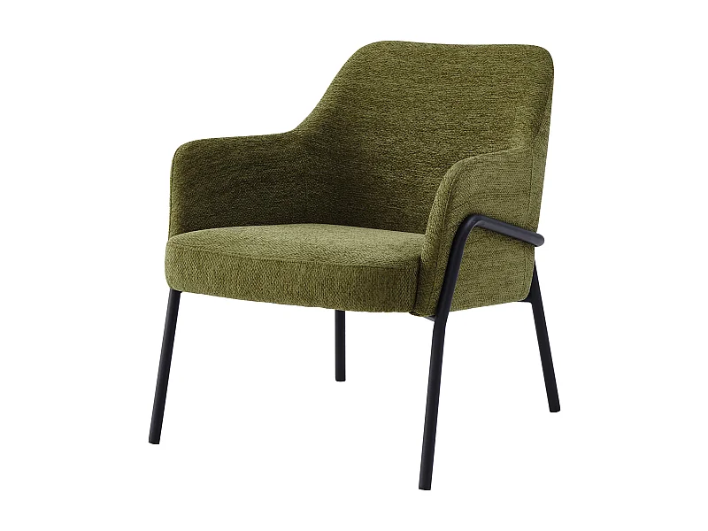 LAYTON-Sillón de tela Luxury Kaki