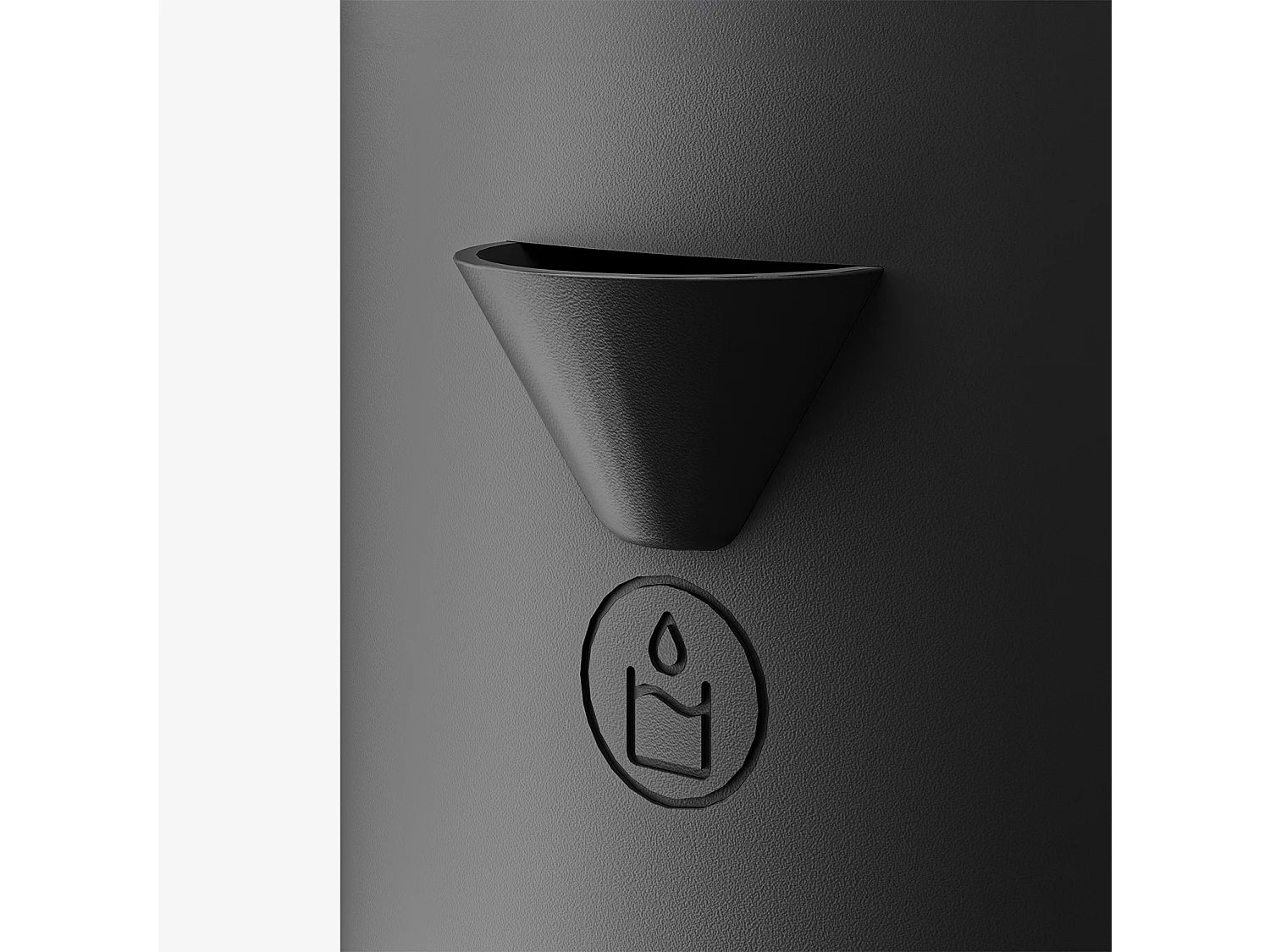 Osmo® Déshumidificateur 1,3L avec pastille de 700g - Noir