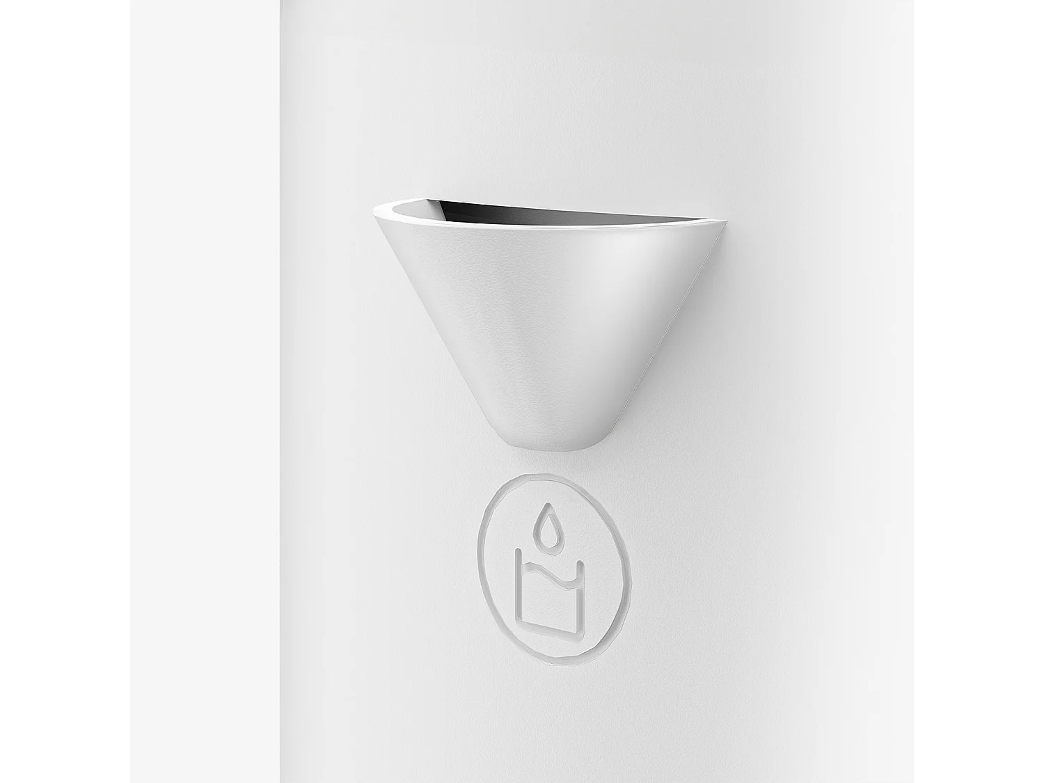 Osmo® Déshumidificateur 1,3L avec pastille de 700g