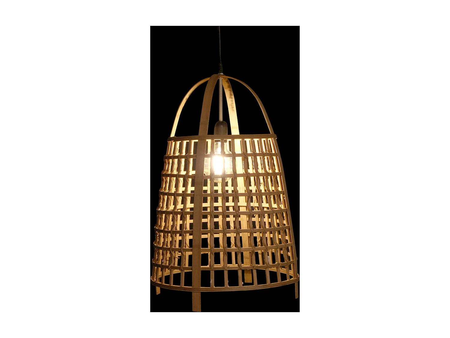 Suspension rotin élégance naturelle et chic