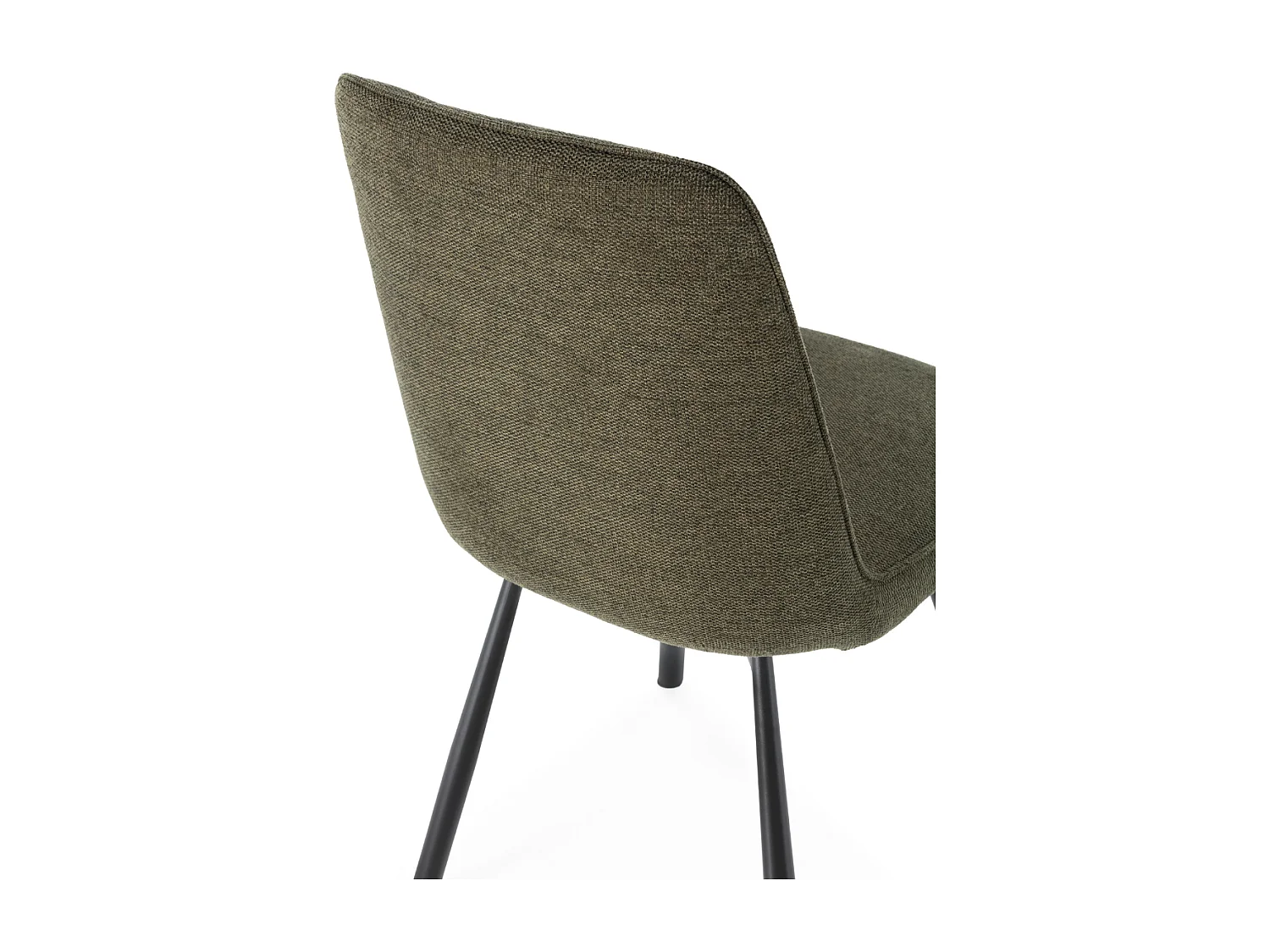 Game of 4 swivel fabric chairs H85.5 cm - IONA