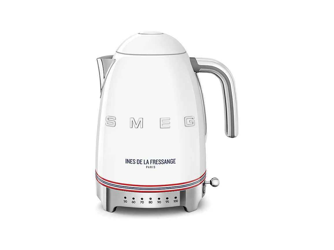 Bouilloire à température réglable blanc 1,7 L