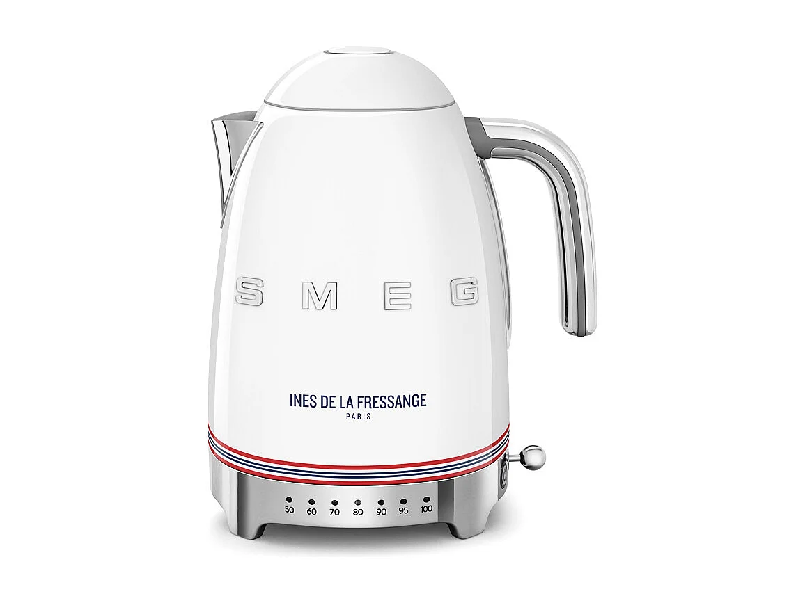 Bouilloire à température réglable blanc 1,7 L