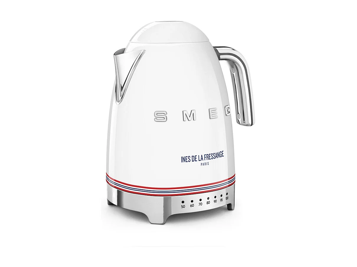 Bouilloire à température réglable blanc 1,7 L