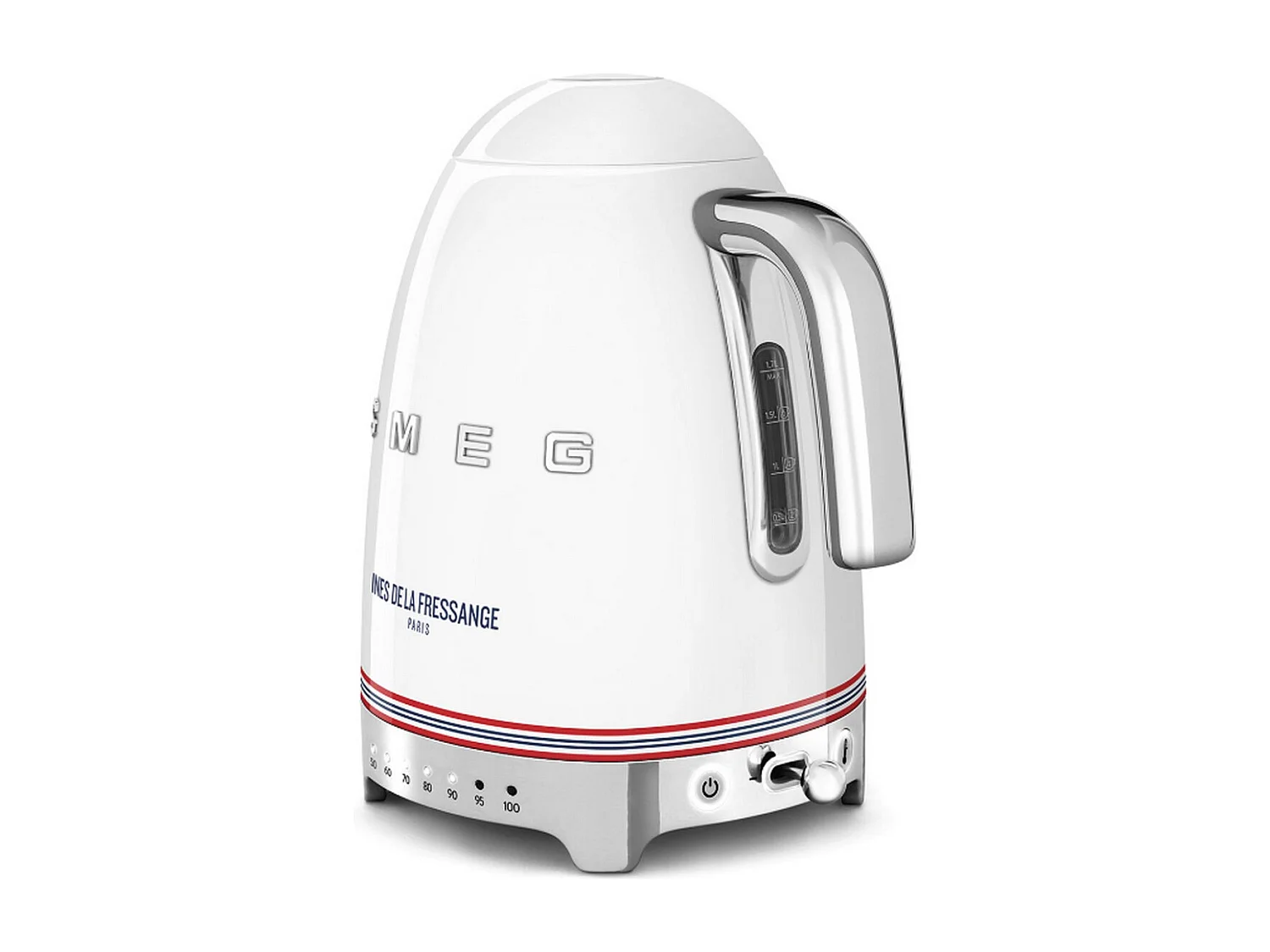 Bouilloire à température réglable blanc 1,7 L