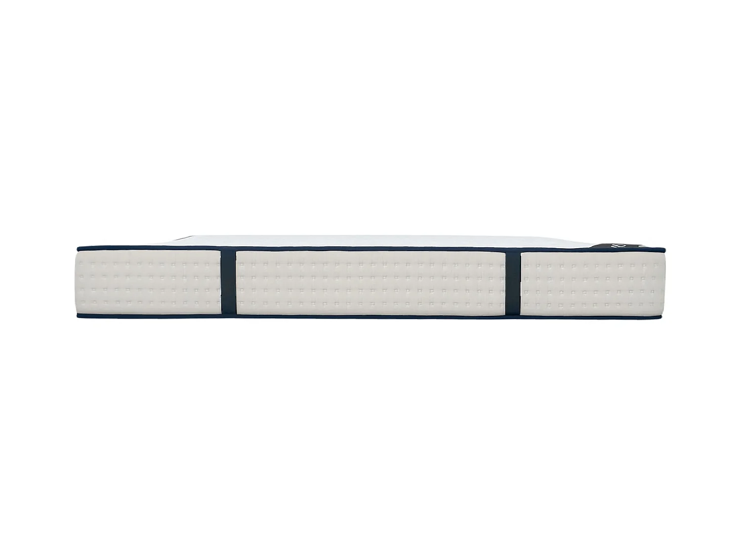 Ensemble 160 x 200 cm sommier tapissier + matelas ressorts ensachés 7 zones et mémoire de forme ép.22cm - LUREAN de YSMÉE