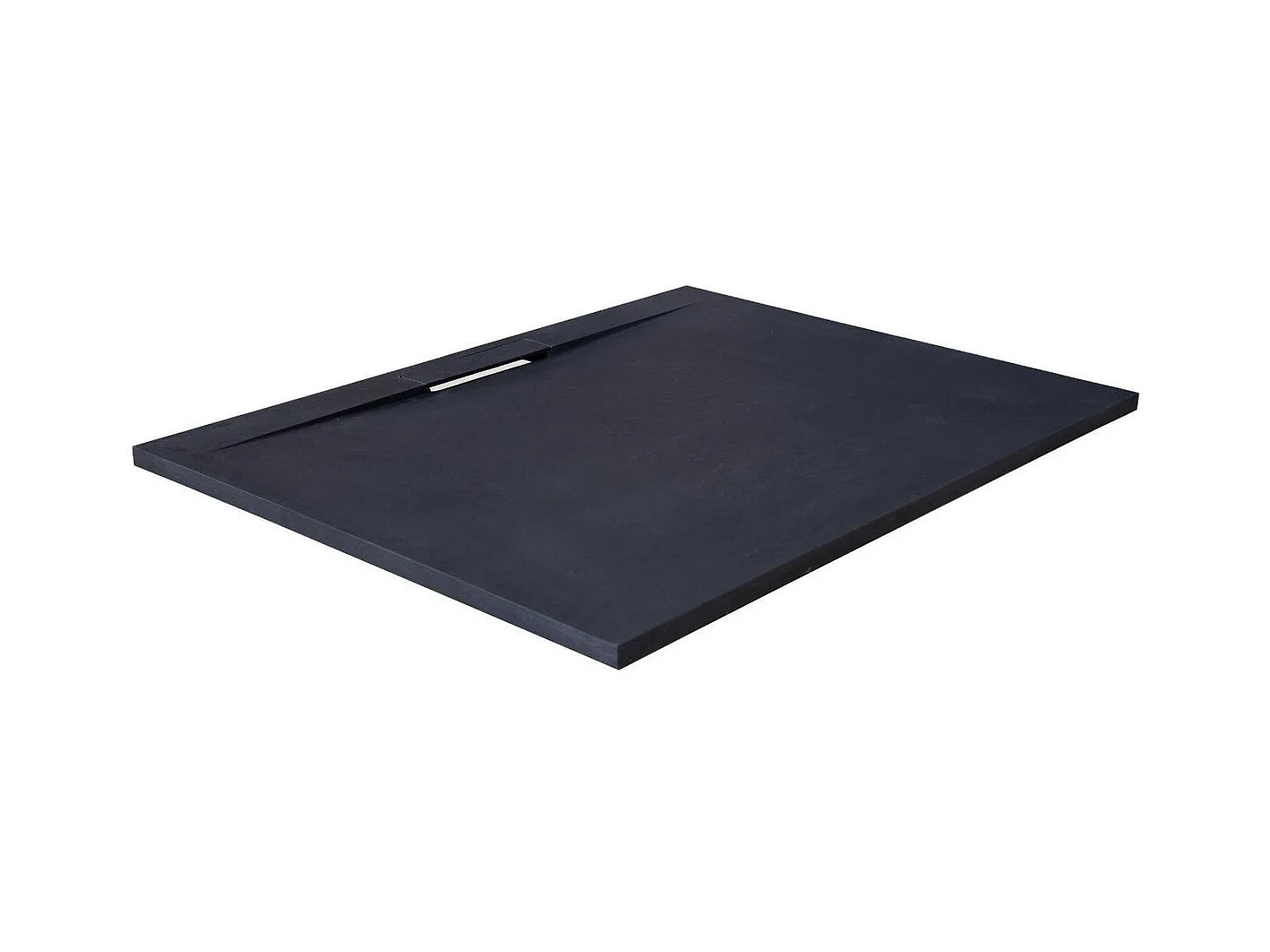 Plato de ducha de pared LIVA extraplano efecto pizarra 120x90cm 120x90