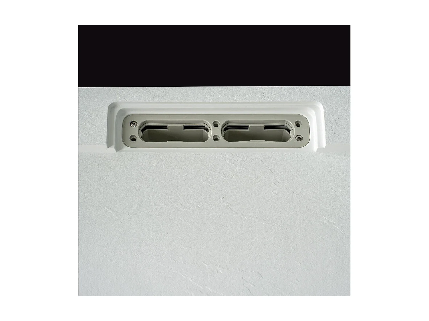 Plato de ducha de pared LIVA extraplano efecto pizarra 140x90cm 140x90