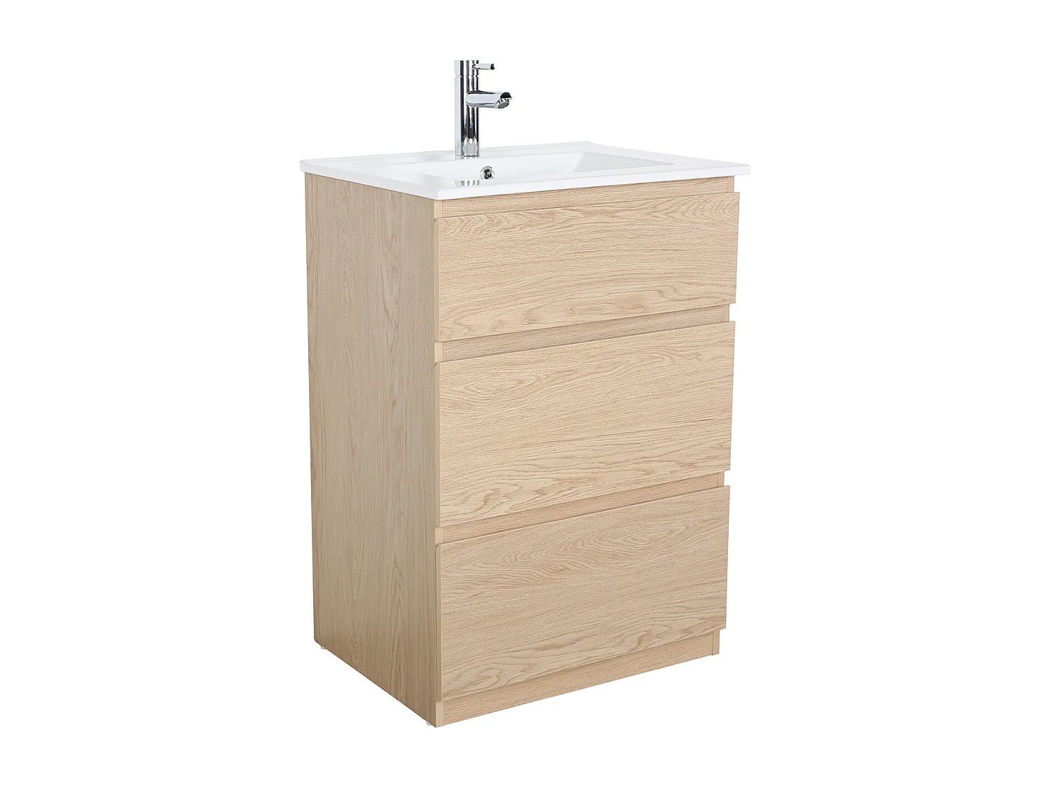Mobile lavabo singolo SORRENTO 60cm su gambe