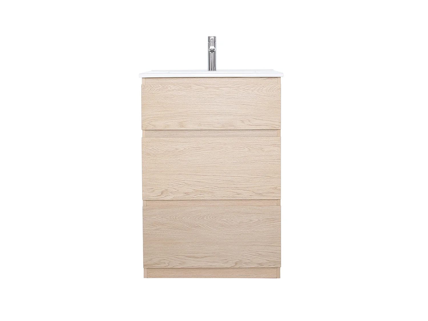 Meuble simple vasque SORRENTO sur pieds 60cm
