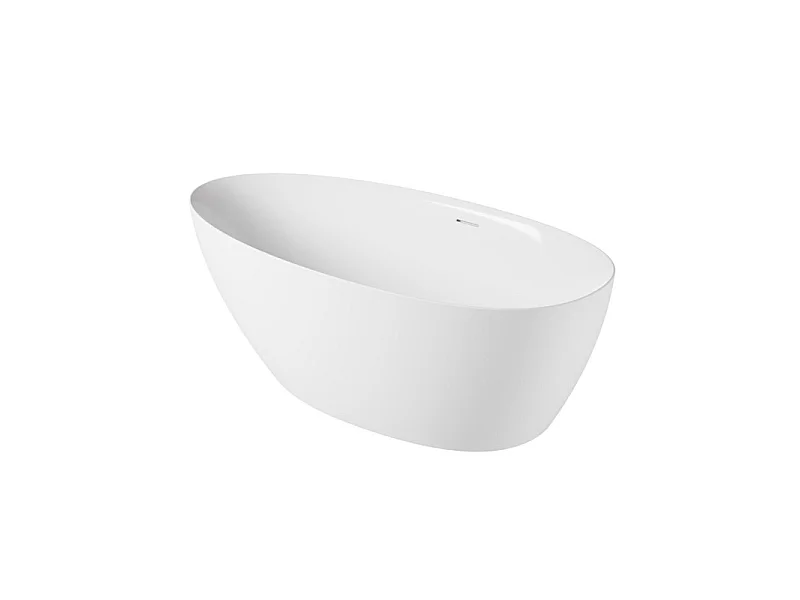 Bañera exenta BAÏA de acrílico blanco de 170 cm