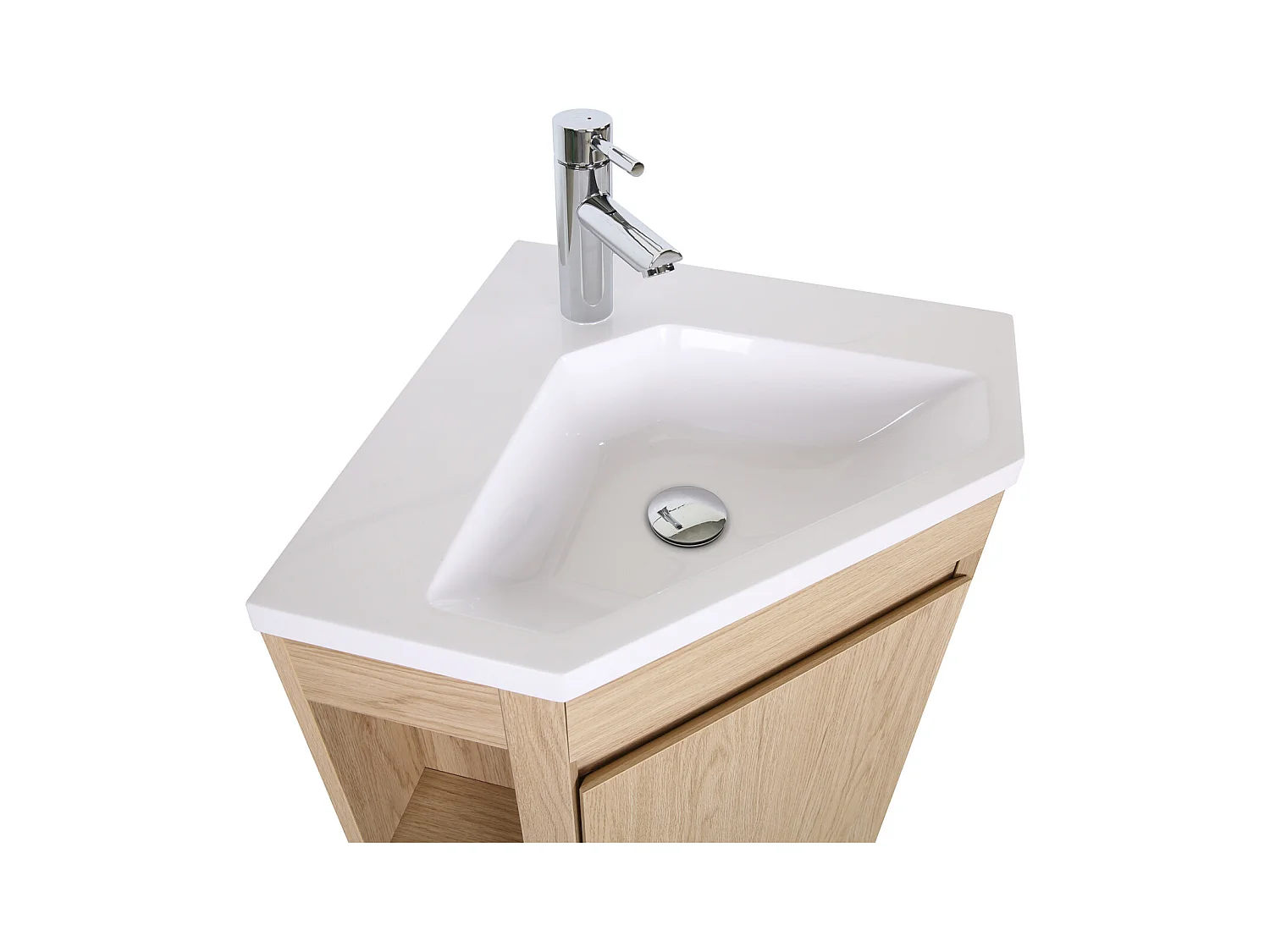 Mobile lavabo angolare singolo SORRENTO da 45 cm