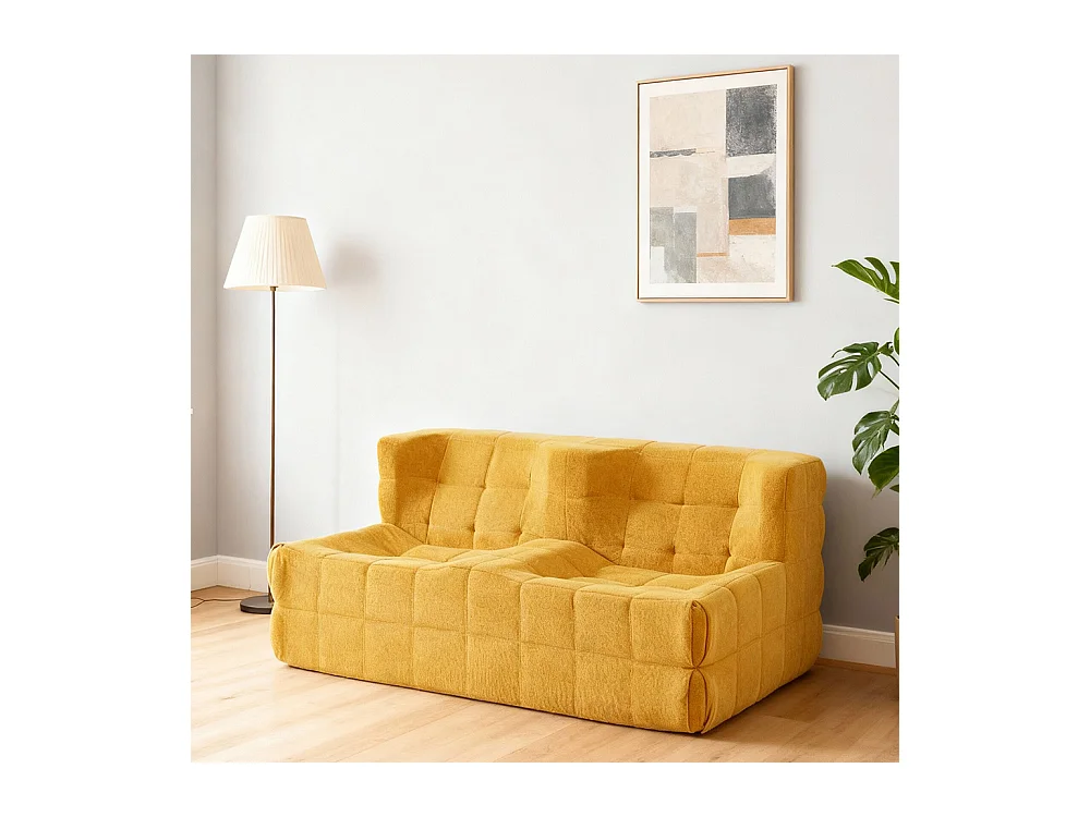 Canapé au sol design moderne fauteuil dappoint géant pour salon chambre à coucher bureau