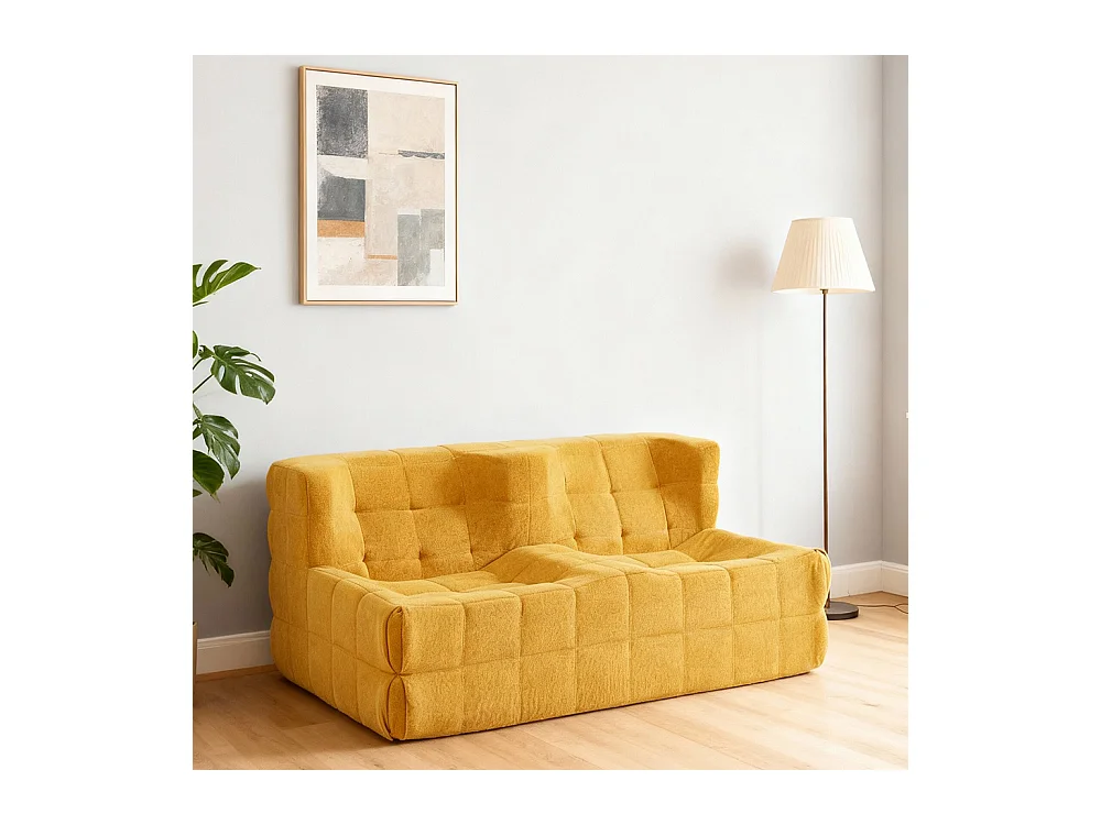 Canapé au sol design moderne fauteuil dappoint géant pour salon chambre à coucher bureau