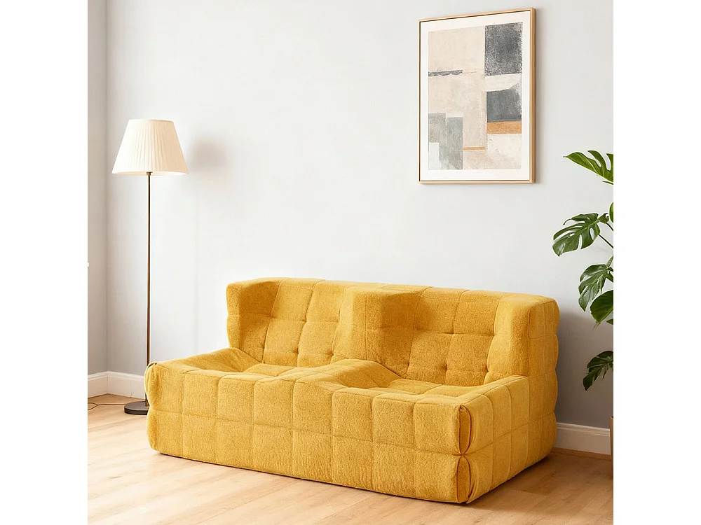 Canapé au sol design moderne fauteuil dappoint géant pour salon chambre à coucher bureau