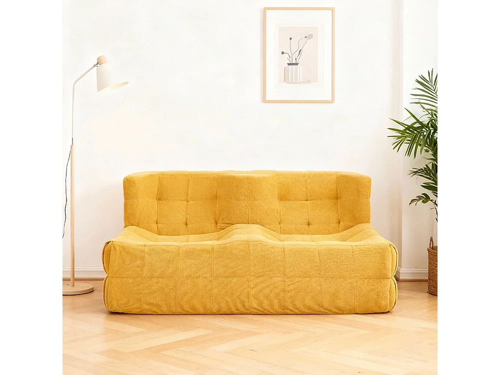 Canapé au sol design moderne fauteuil dappoint géant pour salon chambre à coucher bureau