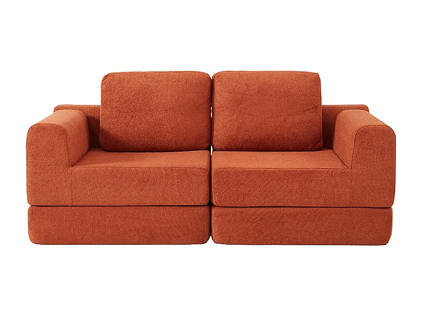 Canapé convertible fauteuil couchage multifonctionnel mousse mémoire forme soutien dorsal pour salon chambre petits espaces