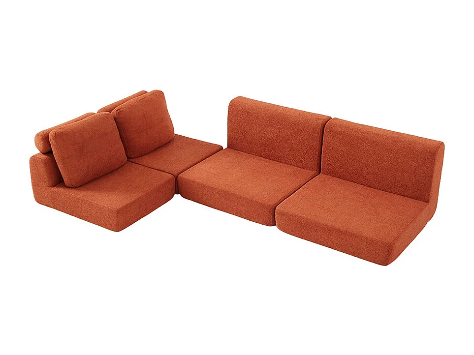 Canapé convertible fauteuil couchage multifonctionnel mousse mémoire forme soutien dorsal pour salon chambre petits espaces